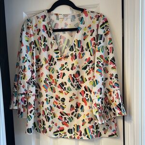 Crosby v-neck top